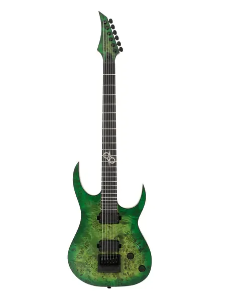 Электрогитара Solar Guitars S1.6LB-27 Baritone Lime Burst Matte