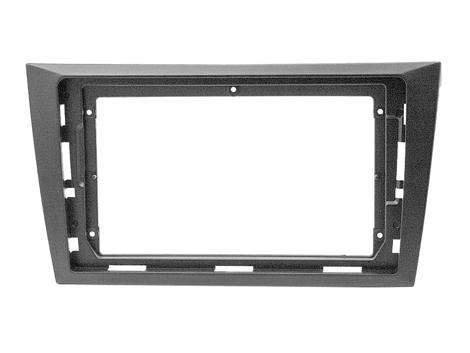 Einbaurahmen für 9 Zoll Autoradio für VW Golf 1K 1KM 1KP 11/2008-01/2014 schwarz