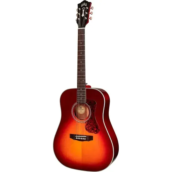 Акустическая гитара Guild D-140 Westerly Collection Dreadnought Cherry Burst