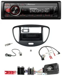 Автомагнитола Pioneer Bluetooth, USB, DAB, для Hyundai i10 (2009–2013), ISO, черная