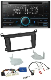Kenwood CD 2DIN DAB USB Lenkrad Bluetooth Autoradio für Toyota RAV 4 ab 2013
