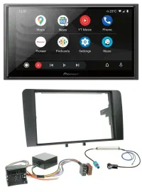 Pioneer USB 2DIN DAB MP3 Bluetooth Autoradio für Audi A3 06-12 8P Infinity Aktiv