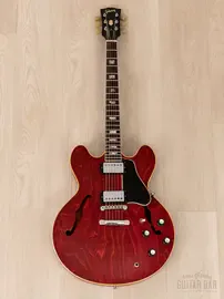 Электрогитара полуакустическая Gibson ES-335 TDC HH Cherry w/case USA 1967