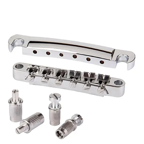 Бридж фиксированный Musiclily M203-M205 Chrome