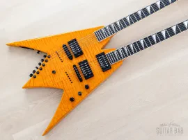 2004 Jackson Custom Shop King V Double Neck w/ Case, Dave Mustaine