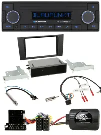Blaupunkt DAB USB Bluetooth Lenkrad Autoradio für Audi A4 B5 1999-2001