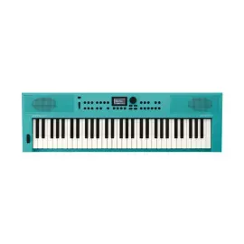 Roland GO:KEYS 3 Music Creation Keyboard (Turquoise) Bundle with Accessories