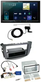 Pioneer 2DIN DAB USB Lenkrad Bluetooth Autoradio für Toyota RAV 4 ab 2011 28 Pin