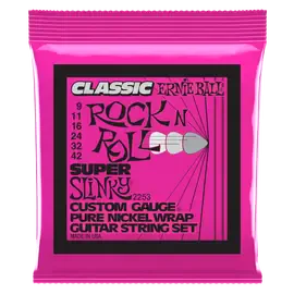 Струны для электрогитары Ernie Ball 2253 Rock n Roll Super Slinky 9-42