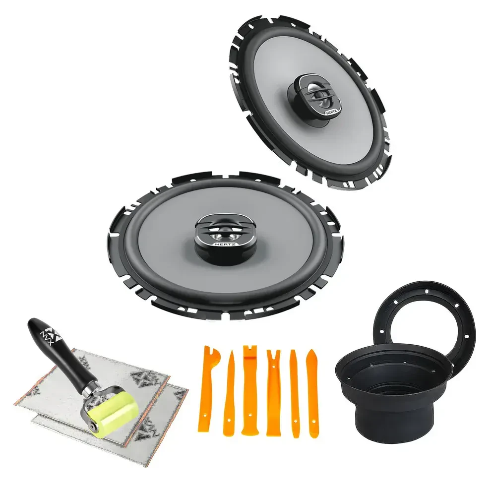 Hertz X 170 | 200W Peak 6.7” 2-Way Coaxial Speakers with Accessories