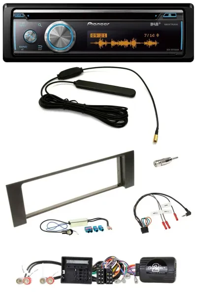 Pioneer CD USB Bluetooth DAB Lenkrad Autoradio für Audi A4 B6 00-04 Quadlock Dop
