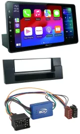 Pioneer Bluetooth DAB MP3 USB Autoradio für BMW 5er E39 X5 E53 Ablagefach Aktivs