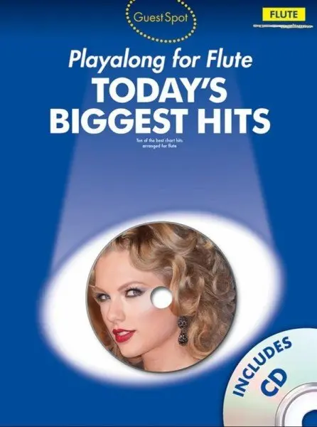 Ноты MusicSales PLAYALONG FOR FLUTE TODAY'S BIGGEST HITS