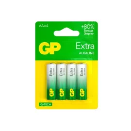 GP15AXA21-2CRSBC4 Extra Alkaline G-Tech Элемент питания AA, алкалиновый, 4 шт, GP