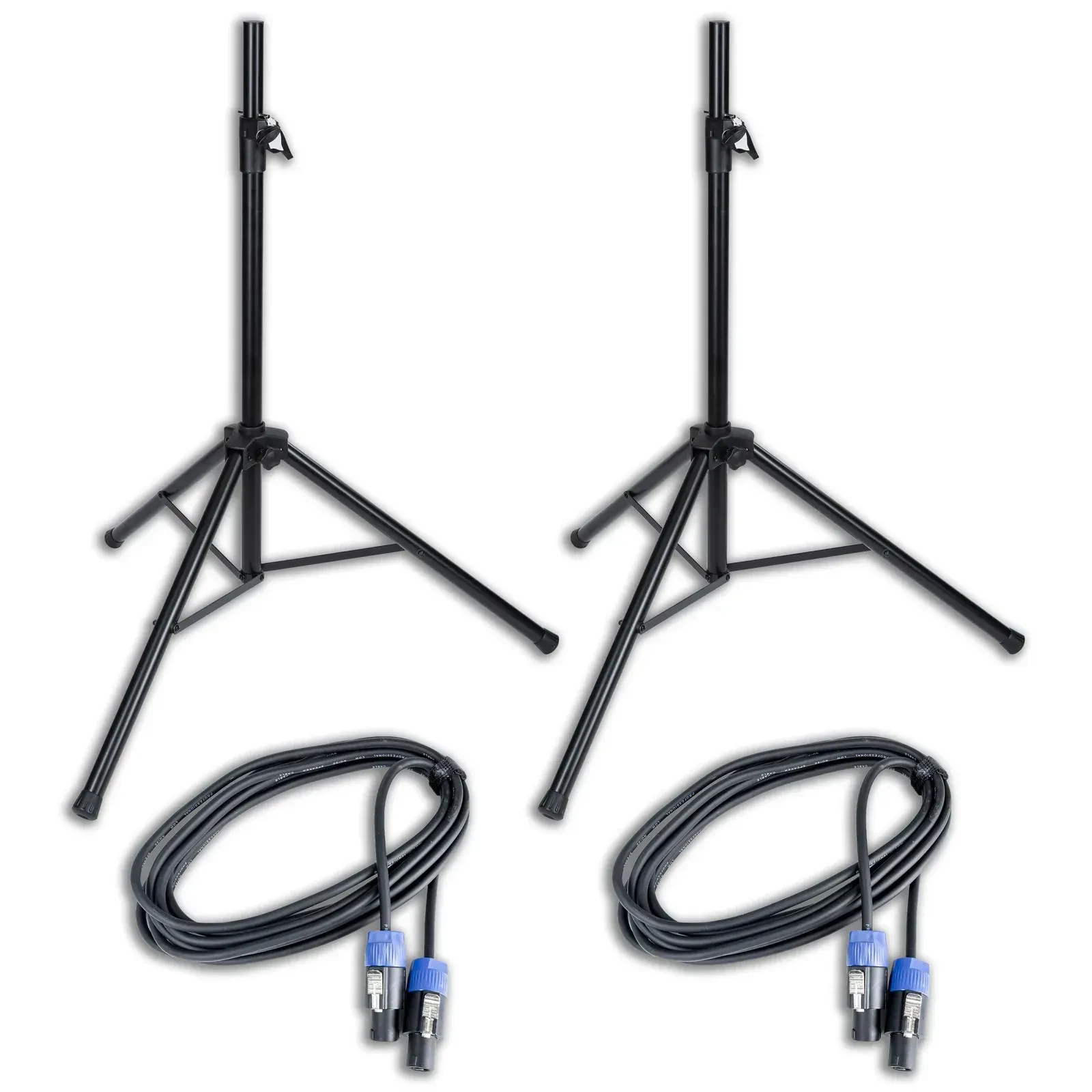 Стойка для акустических систем Fame Audio алюминиевая, высота 1150–1800 мм, нагрузка 45 кг (набор, 2 шт.)