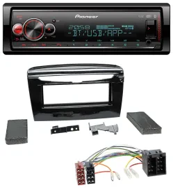 Автомагнитола Pioneer Bluetooth USB MP3 DAB для Lancia Y (с 2012), черный глянцевый
