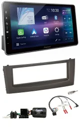 Автомагнитола для Fiat Grande Punto (2006–2010) Pioneer Bluetooth, USB, DAB, черный