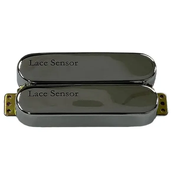 Звукосниматель для электрогитары Lace Sensor Dually Blue Gold Humbucker Chrome