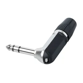 Разъем кабельный Bespeco SS90 Jack, стерео, угловой