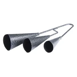 Triple Agogo Bell, Metall Cowbell, Samba, Capoeira, 3 Glocken, Soundvariationen