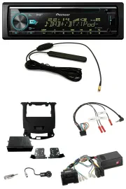 Pioneer CD MP3 Lenkrad DAB USB Autoradio für Chevrolet Cruze ab 2016 klavier sch
