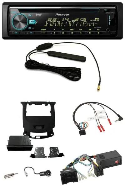 Pioneer CD MP3 Lenkrad DAB USB Autoradio für Chevrolet Cruze ab 2016 klavier sch