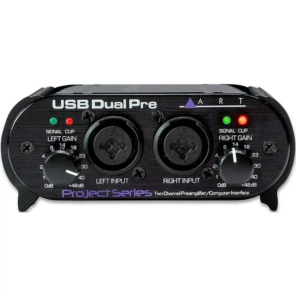 Звуковая карта внешняя ART USB Dual Pre 2-Channel Audio Interface/Preamplifier