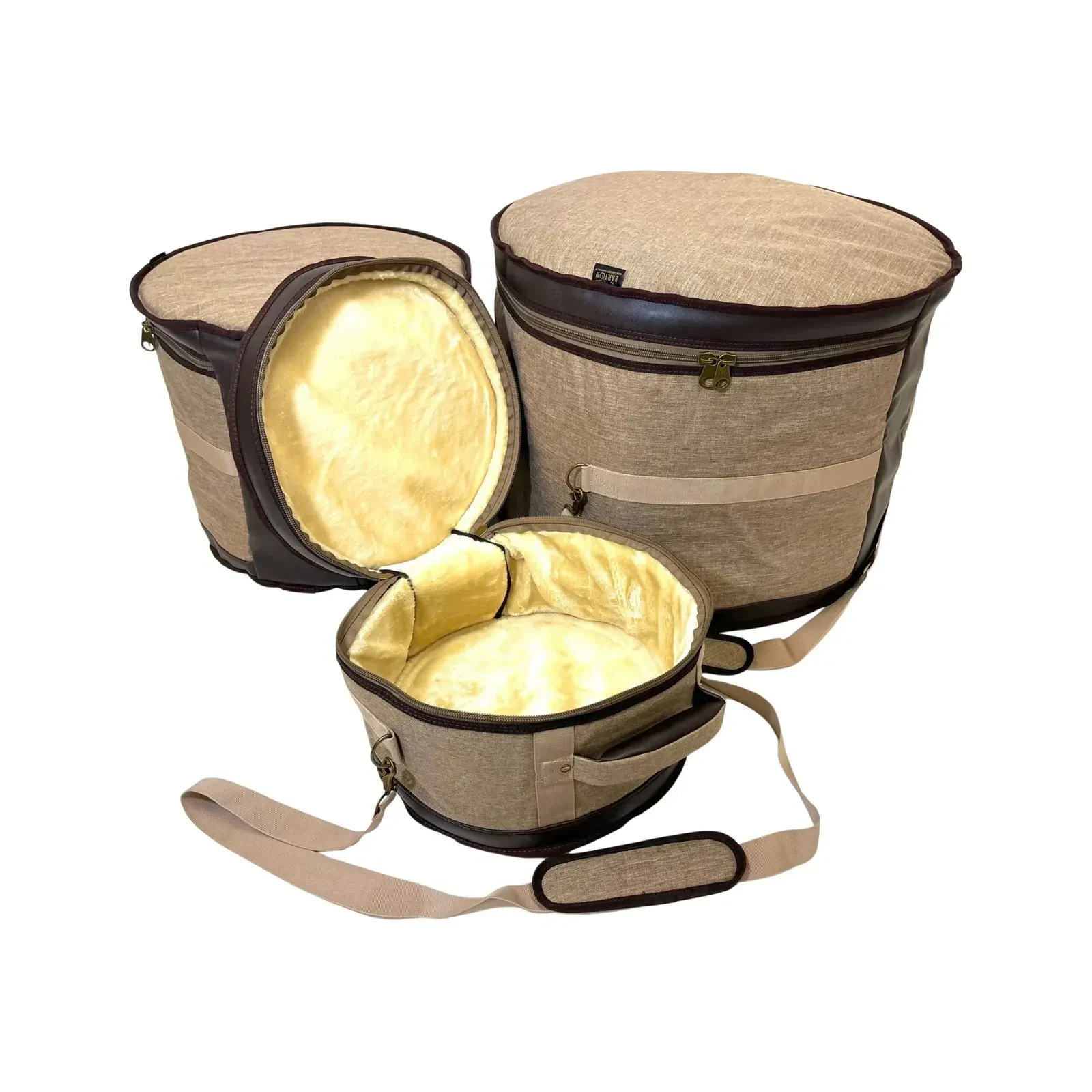 Набор чехлов для барабанов Barton GSP131620TBO GSP Premium Tawny Brown Oxford