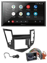 Pioneer USB 2DIN DAB MP3 Bluetooth Autoradio für Chevrolet Cruze ab 2009