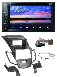Pioneer Bluetooth 2DIN USB DVD DAB MP3 Autoradio für Ford Fiesta 10-17 Display s