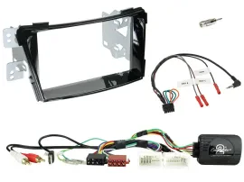 Radioset Lenkradadapter Doppel DIN Autoradio für Hyundai i40 11-19 USB AUX Klavi