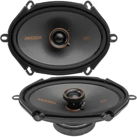 Kicker 51KSC6804 6x8" KS-Series 2-way 4-ohm Coaxial Car Speakers