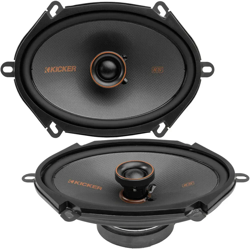 Пассивная акустическая система для автомобиля Kicker KS-Series 51KSC6804 6x8", коаксиальная, 2-полосная, 4 Ом (набор, пара)
