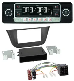 Dietz USB DAB MP3 Bluetooth Autoradio für Iveco Daily (ab 2014)