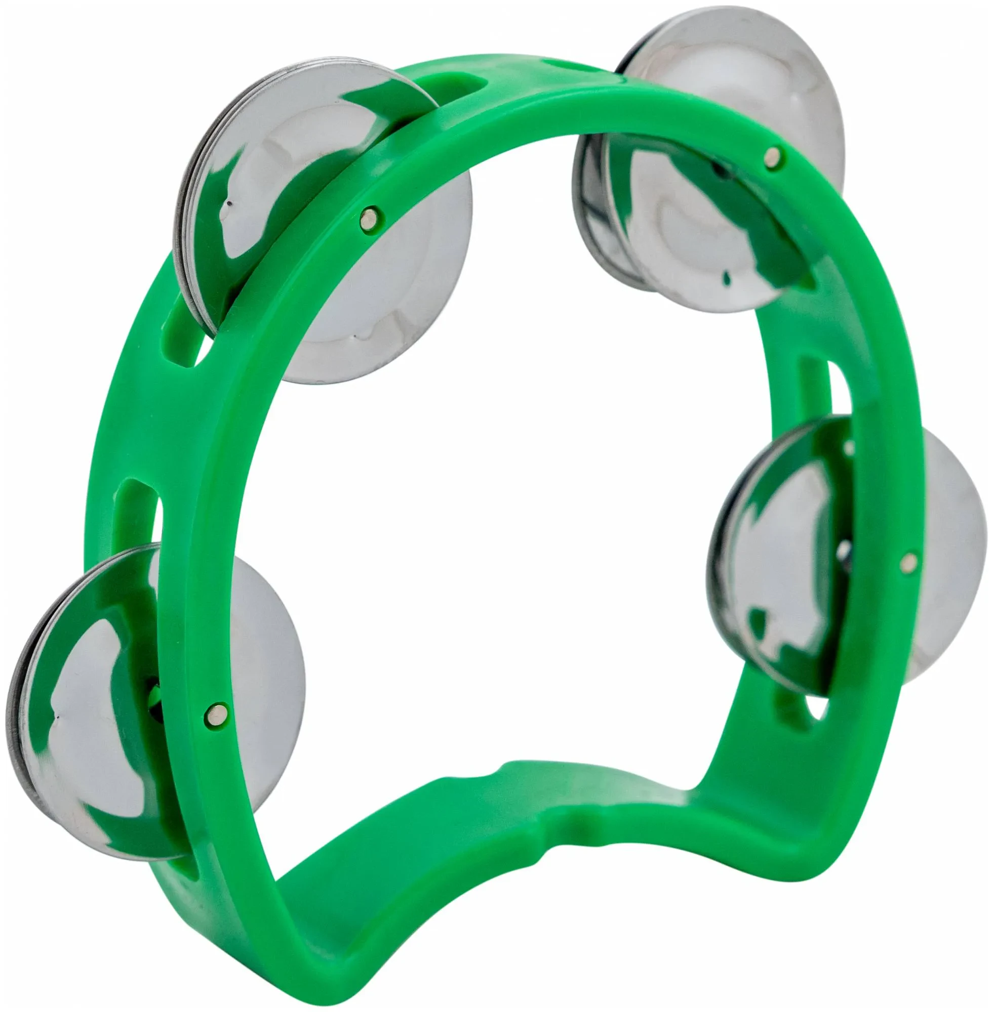 Тамбурин TERRIS XHST-P10 GR без мембраны зеленый