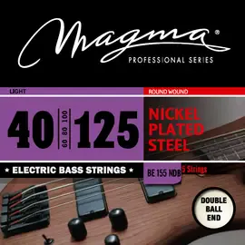 Струны для 5-струнной бас-гитары 40-125 Magma Strings BE155NDB