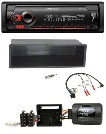 Pioneer Lenkrad USB DAB Bluetooth Autoradio für Citroen C2 2006-2010 C3 2006-201