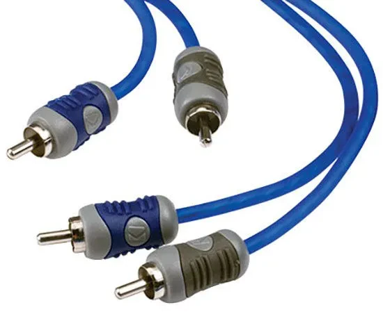 Коммутационный кабель Kicker K-Series KI26 (46KI26) 6 м, 2-канальный, RCA-RCA