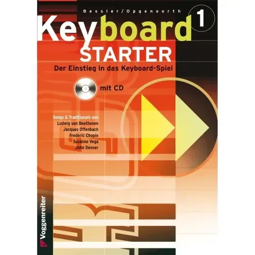 Учебное пособие Voggenreiter Keyboard Starter Band 1 (+CD)