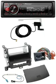 Pioneer MP3 AUX CD DAB USB Autoradio für Opel Zafira Tourer ab 12 jet black