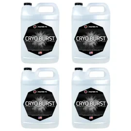 Master Fog Cryo Burst Fast Dissipating Fog/Smoke Machine Fluid/Juice Gallon 4 Pk