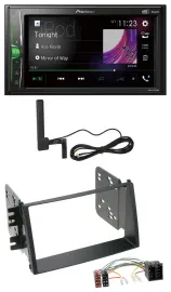 Pioneer MP3 DAB AUX 2DIN Bluetooth Autoradio für Kia Soul (AM, 2008-2011)
