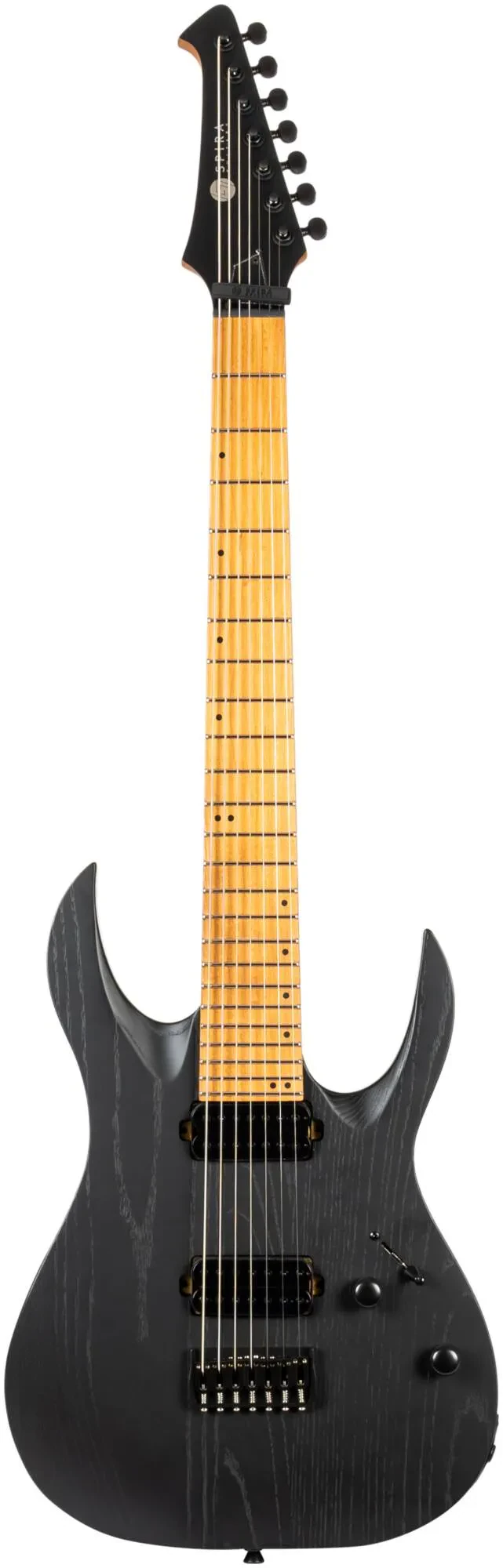 Электрогитара Spira Guitars S-607 Open-Grain Ash Black