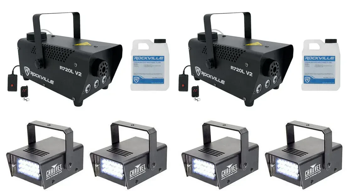 Комплект светового оборудования Chauvet DJ H700+(4) MINI STROBE LED