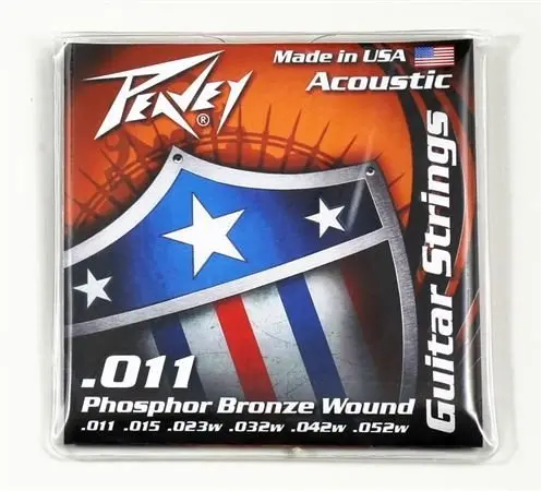 Струны для акустической гитары Peavey Phosphor Bronze Balanced 11-52