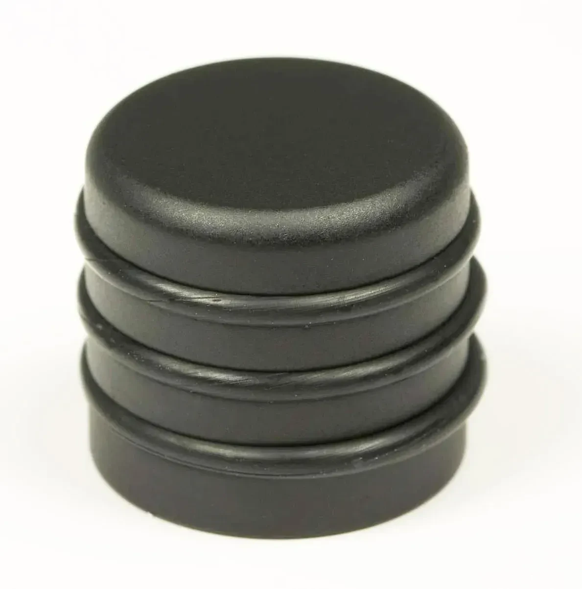 Hipshot O-Ring Guitar and Bass Control Knob for 6mm Split or Solid Shaft - BLACK