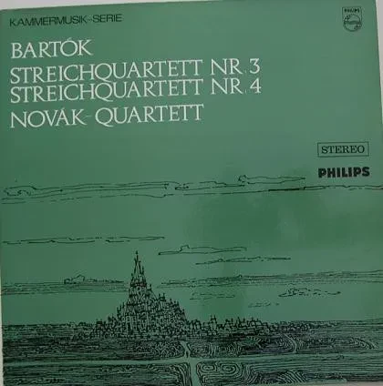 Б/У Виниловая пластинка Bartok – Streichquartett Nr. 3 / Streichquartett Nr. 4