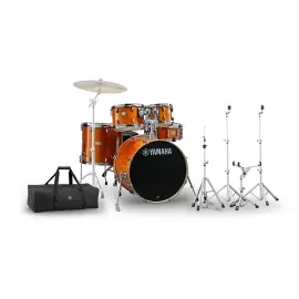 Yamaha Stage Custom Birch 5-Piece Shell Pack w/LW Hardware Pack Honey Amber