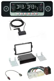 Автомагнитола для Dacia Lodgy, Sandero, Opel Vivaro Dietz DAB, Bluetooth, USB, MP3