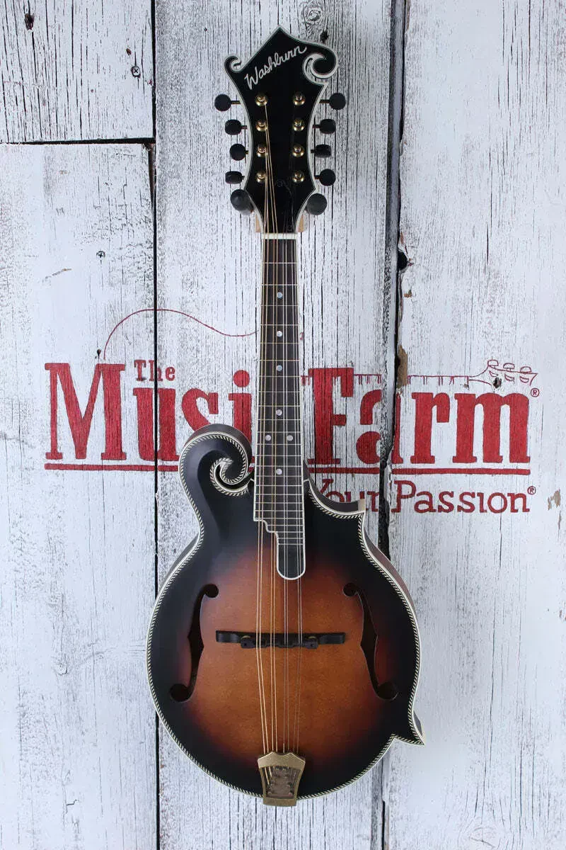 Мандолина Washburn M118SW Florentine Americana F-Style Vintage Natural